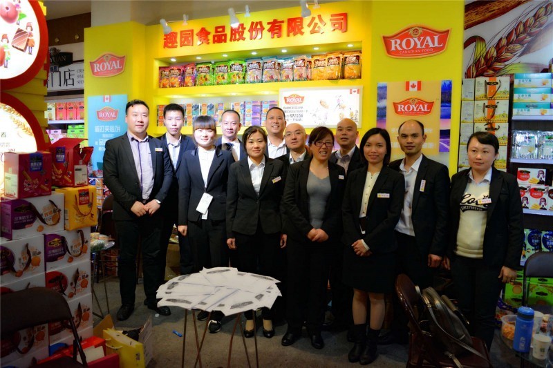 趣園食品銷售團隊