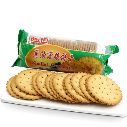 趣園甜薄脆香蔥味餅215克