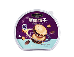 趣園150克牛肉醬味麥芽夾心餅干批發